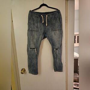 One Teaspoon Blue Denim Pants